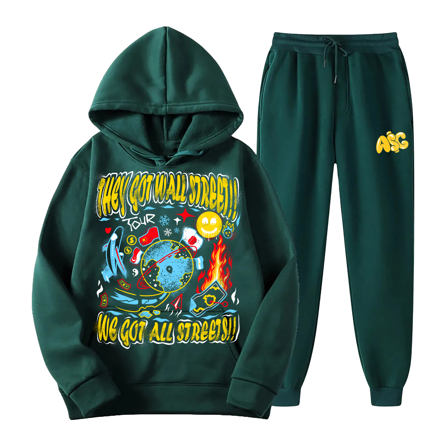 "WE GOT ALLSTREETS" Sweatsuit