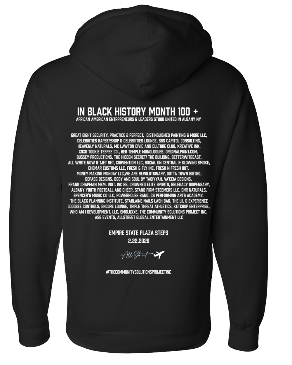 518 Black Unity Hoodie