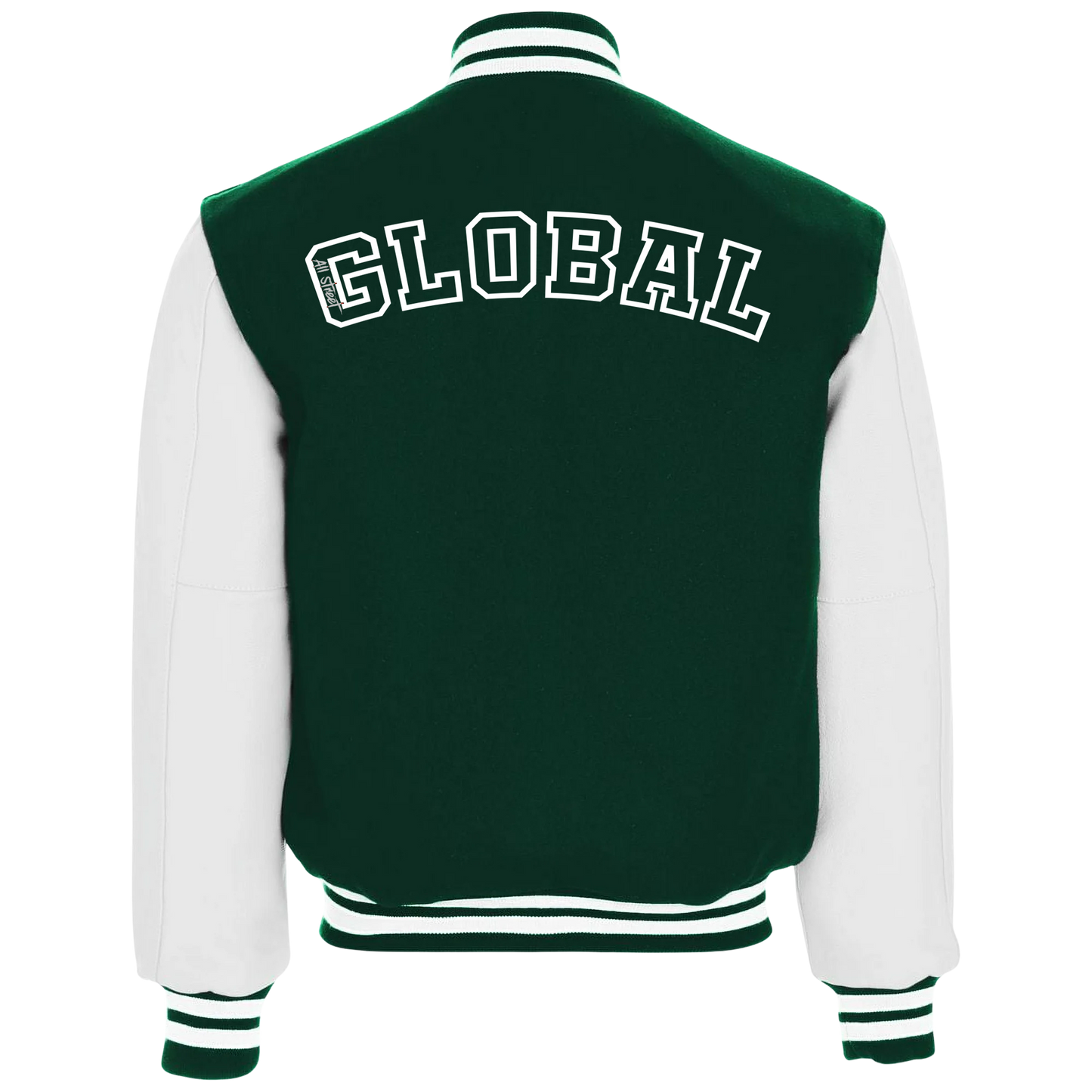 "GLOBAL" Varsity Jacket