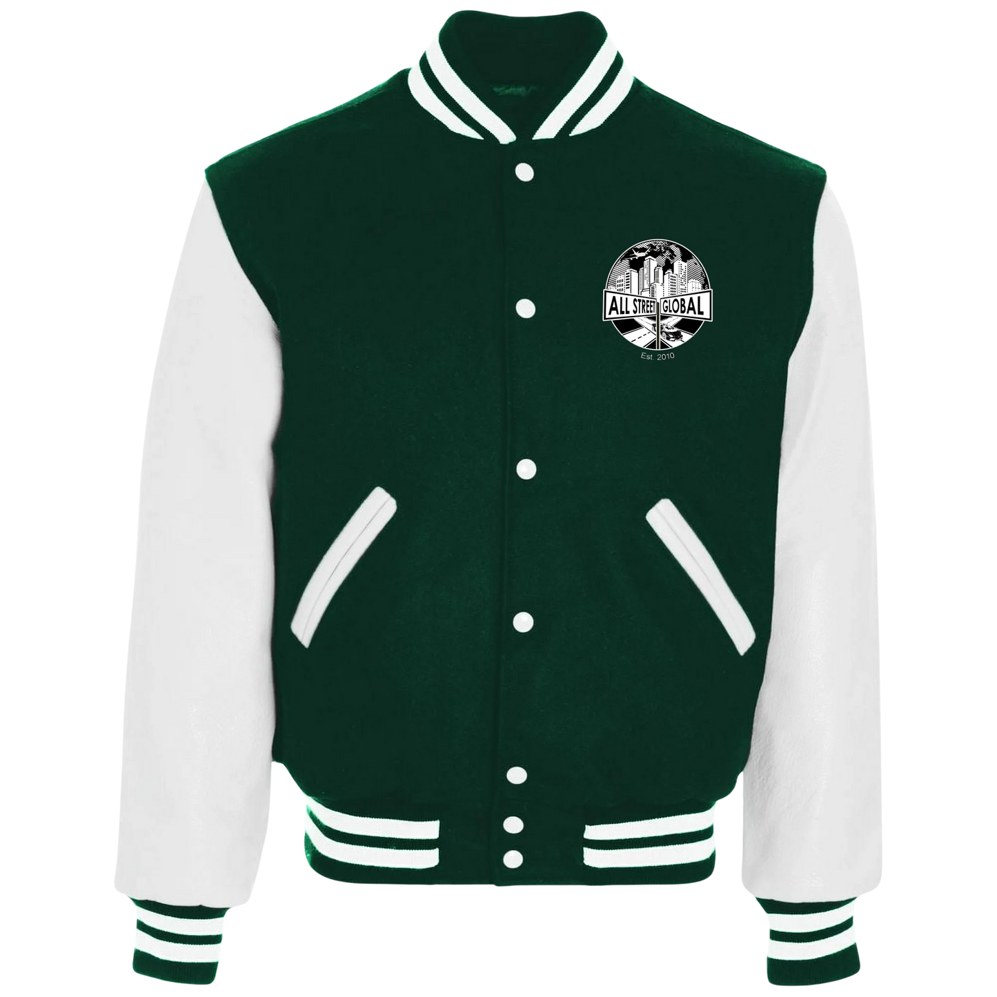 "GLOBAL" Varsity Jacket