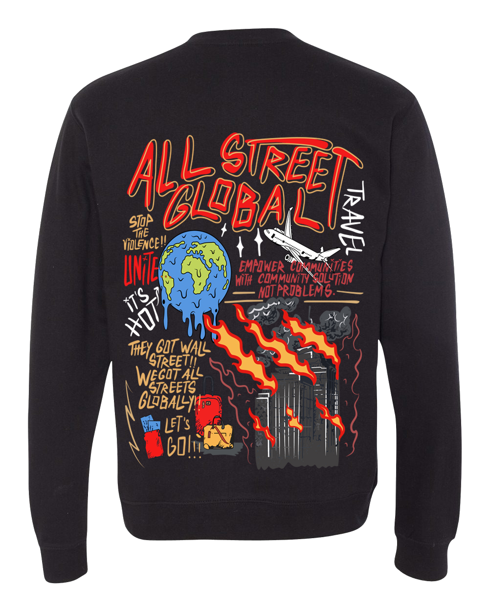 "Solutions in Chaos" Crewneck