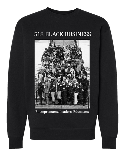 518 Black Unity Crewneck