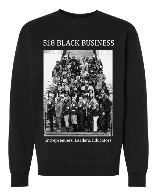 518 Black Unity Crewneck