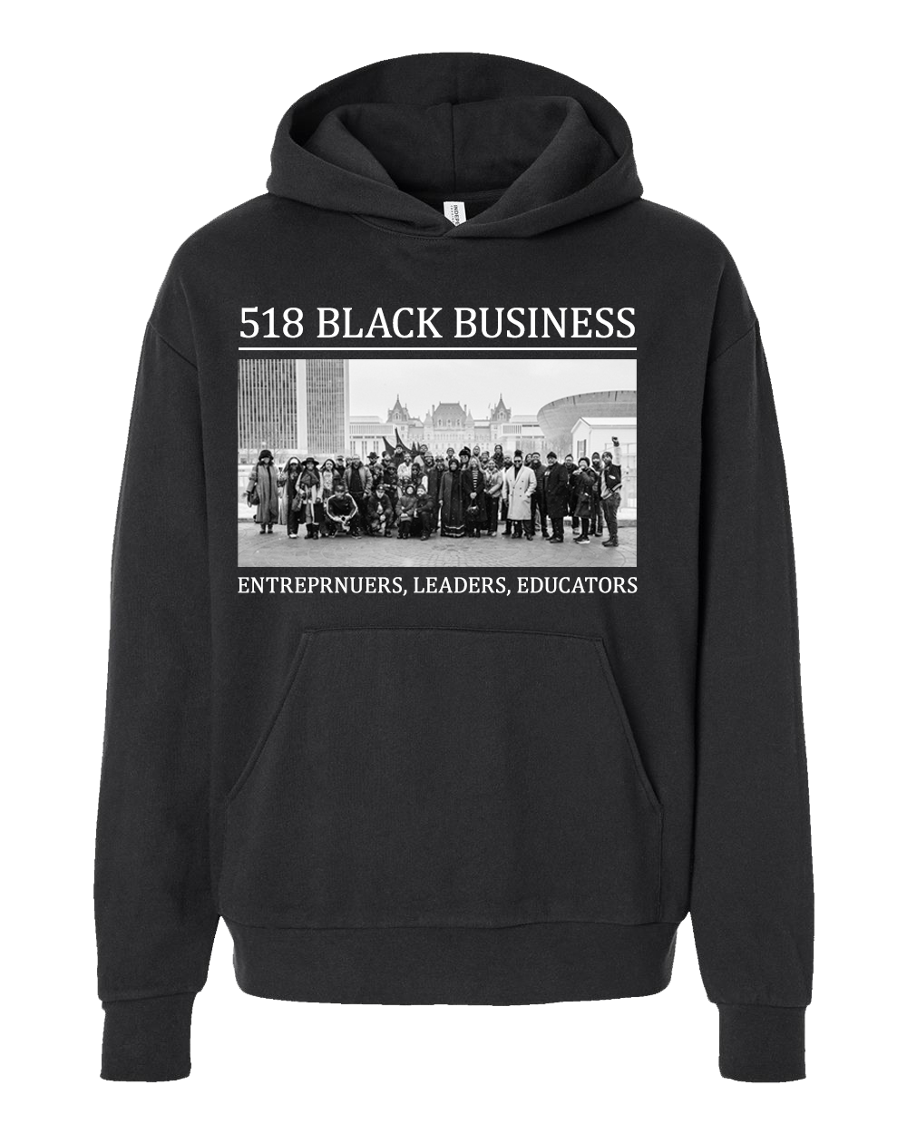 518 Black Unity Hoodie