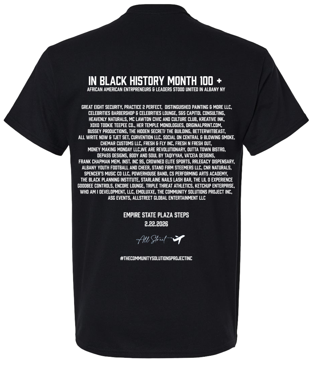 518 Black Unity T-shirt