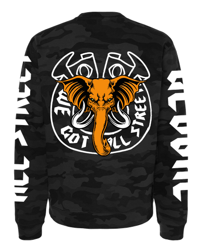 "Army Elephant" Crewneck