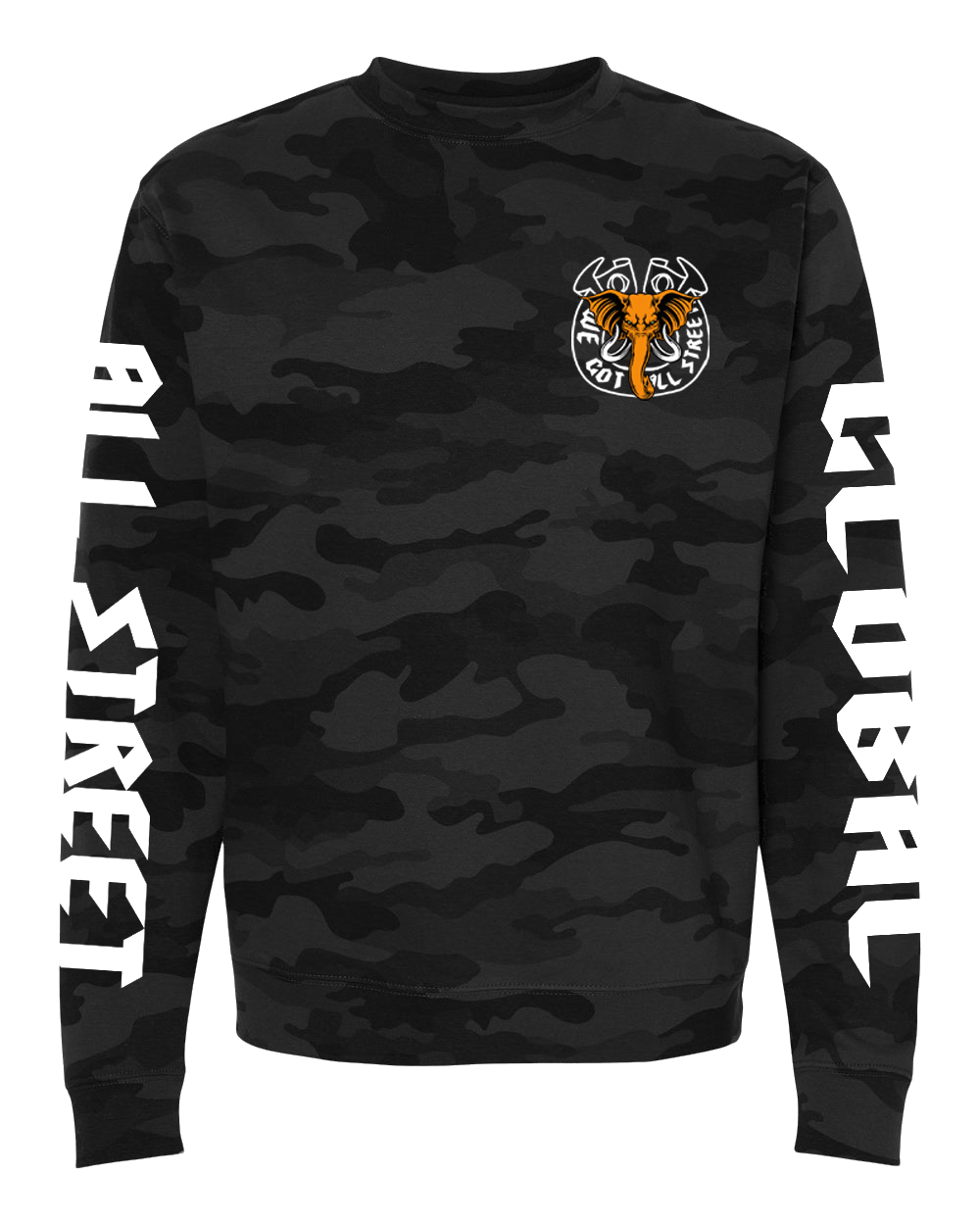 "Army Elephant" Crewneck